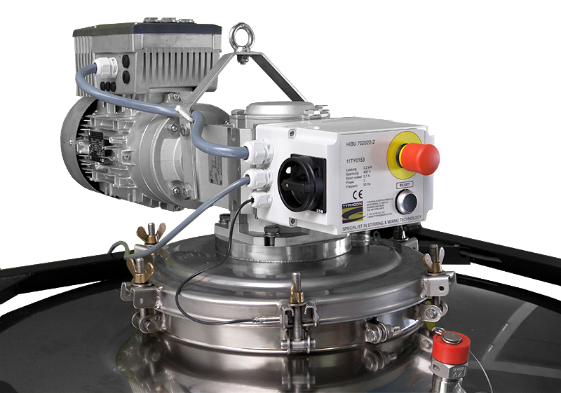 IBC-roerder, 3280W elektrische tankmixer, opklapbare propeller, verfroermachine, verfmengapparatuur, voor inktoplosmiddelroerder A